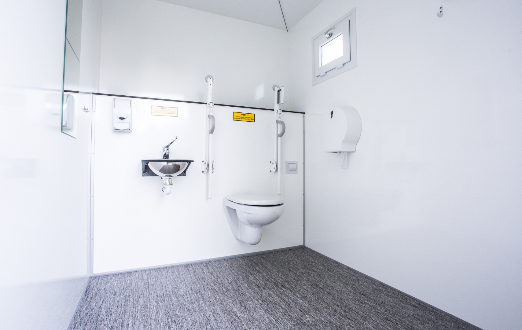 Handicap toiletvogn